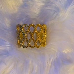Lilly Pulitzer gold cuff